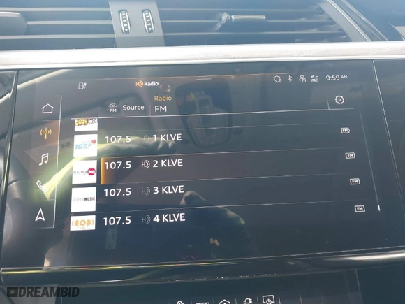 2024 Audi Q8 e-tron Premium Plus with VIN WA15AAGE3RB049957, listed as a IAAI auction lot 41528138 with NaN miles. Bid and sale history available at carsss.com. Image 18.