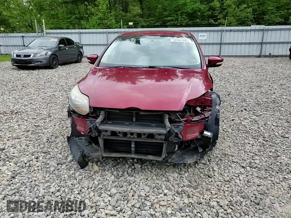 2014 Ford Focus Titanium with VIN 1FADP3J20EL352909, listed as a Copart auction lot 58501085 with 174,388 mi miles and Salvage title. Bid and sale history available at DreamBid. Image 14.