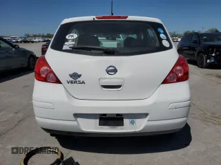 2010 Nissan Versa 1.8 SL with VIN 3N1BC1CP1AL435695, listed as a Copart auction lot 52099085 with 184,891 mi miles and Salvage Title. Bid and sale history available at carsss.com. Image 6.