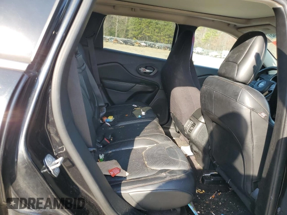 2016 Jeep Cherokee Limited with VIN 1C4PJMDS9GW267787, listed as a Copart auction lot 49398105 with 190,936 mi miles and Salvage Title. Bid and sale history available at DreamBid. Image 11.