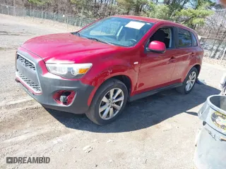 2013 Mitsubishi Outlander Sport ES with VIN 4A4AP3AU2DE013286, listed as a IAAI auction lot 41809398 with 245,254 mi miles. Bid and sale history available at carsss.com. Image 2.