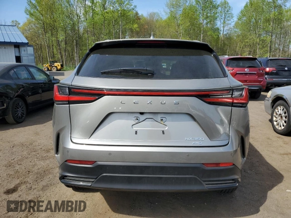 2025 Lexus NX 350 Premium z VIN 2T2GGCEZ0SC080200, wystawiony jako Copart lot #54234395 z przebiegiem 897 mil mil oraz Szkoda całkowita • Salvage title. Historia ofert i sprzedaży dostępna na DreamBid. Obrazek 6.