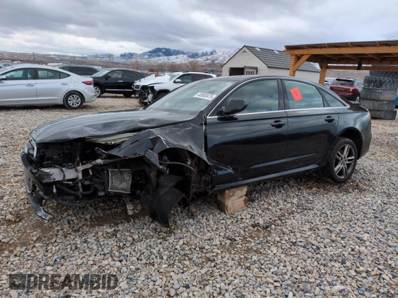 2012 Audi A6 Prestige with VIN WAUJGAFC8CN166536, listed as a Copart auction lot 45583475 with 80,574 mi miles and Salvage title. Bid and sale history available at DreamBid. Image 1.