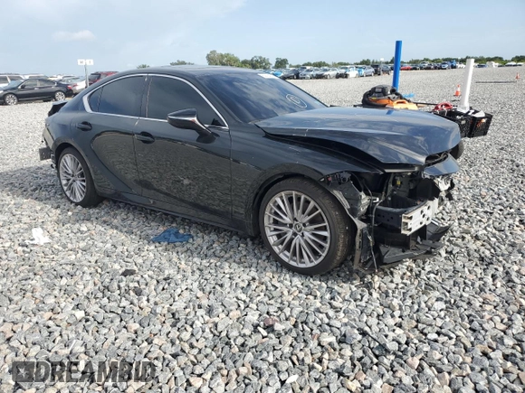 2023 Lexus IS 300 z VIN JTHD81F22P5050368, wystawiony jako Copart lot #62794945 z przebiegiem 22 834 mil mil oraz Czysty tytuł • Clean title. Historia ofert i sprzedaży dostępna na DreamBid. Obrazek 4.
