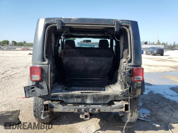 2013 Jeep Wrangler Sport with VIN 1C4AJWAG0DL618634, listed as a Copart auction lot 48982315 with 251,955 mi miles and Clean Title. Bid and sale history available at carsss.com. Image 6.
