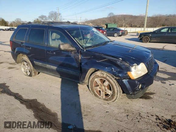 2006 Jeep Grand Cherokee Laredo with VIN 1J4HS48N26C149080, listed as a Copart auction lot 87550555 with 245,001 mi miles and Salvage Title. Bid and sale history available at carsss.com. Image 4.