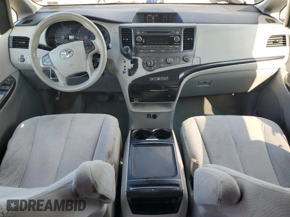 2012 Toyota Sienna LE AAS with VIN 5TDKK3DC8CS193671, listed as a Copart auction lot 63836955 with 257,868 mi miles and Salvage title. Bid and sale history available at DreamBid. Image 8.