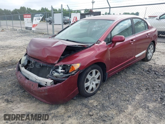 2008 Honda Civic LX с VIN 1HGFA16528L001260, выставлен на аукционе IAAI как лот 42635553 с пробегом 203 772 миль миль и . История ставок и продаж доступна на DreamBid. Изображение 2.