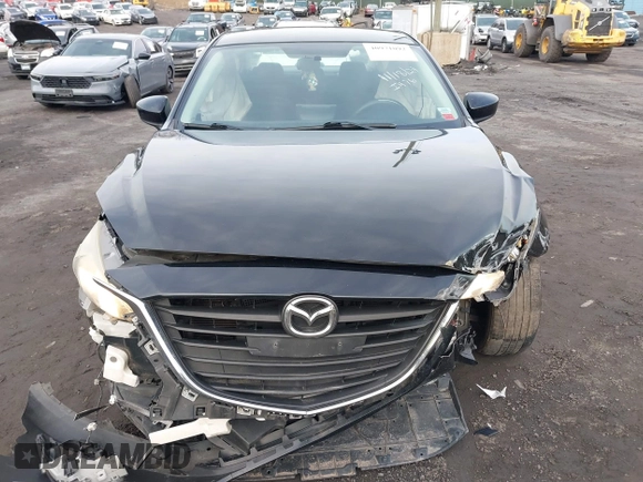 2015 Mazda 3 i SV with VIN JM1BM1T79F1237259, listed as a IAAI auction lot 40971092 with 140,871 mi miles. Bid and sale history available at carsss.com. Image 6.