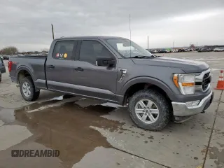 2021 Ford F-150 XL with VIN 1FTFW1E51MFB02347, listed as a Copart auction lot 47559225 with 101,578 mi miles and Clean Title. Bid and sale history available at DreamBid. Image 4.