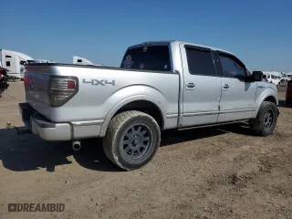 2012 Ford F-150 XL with VIN 1FTFW1ETXCFB34968, listed as a Copart auction lot 47210295 with 299,454 mi miles and Salvage Title. Bid and sale history available at carsss.com. Image 3.