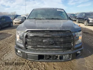 2017 Ford F-150 XL with VIN 1FTEX1CP3HFA43031, listed as a Copart auction lot 89388605 with 176,948 mi miles and Salvage Title. Bid and sale history available at carsss.com. Image 5.