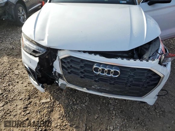 2022 Audi Q5 S line Prestige with VIN WA1FAAFY0N2024797, listed as a Copart auction lot 83472074 with 0 mi miles and Salvage Title. Bid and sale history available at carsss.com. Image 11.