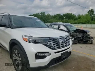 2020 Ford Explorer Platinum z VIN 1FM5K8HC4LGA06047, wystawiony jako Copart lot #58777285 z przebiegiem Nie podano mil oraz Szkoda całkowita • Salvage title. Historia ofert i sprzedaży dostępna na DreamBid. Obrazek 13.