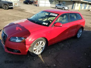 2012 Audi A3 2.0 TDI Premium with VIN WAUBJAFM7CA054204, listed as a Copart auction lot 48037635 with 129,693 mi miles and Salvage Title. Bid and sale history available at carsss.com. Image 1.