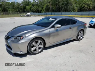 2016 Lexus RC 200t F Sport with VIN JTHHA5BC4G5002527, listed as a Copart auction lot 61243785 with 142,782 mi miles and Salvage title. Bid and sale history available at DreamBid. Image 1.