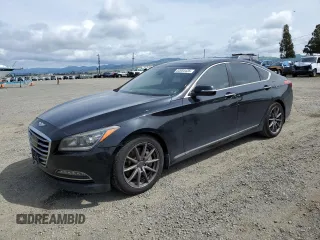 2016 Hyundai Genesis 3.8L with VIN KMHGN4JE7GU125285, listed as a Copart auction lot 52054435 with 200,397 mi miles and Clean Title. Bid and sale history available at carsss.com. Image 1.