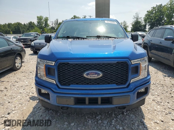 2018 Ford F-150 XL with VIN 1FTEW1EP4JFC94209, listed as a Copart auction lot 65153355 with 87,866 mi miles and Clean title. Bid and sale history available at DreamBid. Image 5.