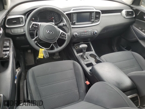 2020 Kia Sorento S z VIN 5XYPG4A56LG615016, wystawiony jako Copart lot #55848875 z przebiegiem Nie podano mil oraz Szkoda całkowita • Salvage title. Historia ofert i sprzedaży dostępna na DreamBid. Obrazek 8.