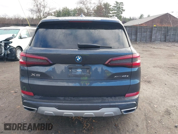 2022 BMW X5 xDrive45e with VIN 5UXTA6C05N9K75681, listed as a IAAI auction lot 40954930 with 13,463 mi miles. Bid and sale history available at carsss.com. Image 17.