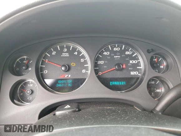 2007 Chevrolet Suburban LTZ with VIN 3GNFK16337G241477, listed as a Copart auction lot 56318524 with 246,312 mi miles and Clean Title. Bid and sale history available at carsss.com. Image 9.