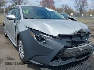 2021 Toyota Corolla LE with VIN 5YFEPMAE8MP219500, listed as a IAAI auction lot 41918596 with 105,576 mi miles and . Bid and sale history available at DreamBid. Image 1.