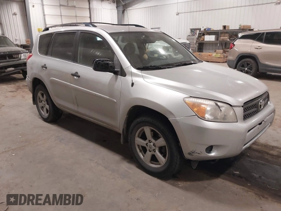 2007 Toyota RAV4 with VIN JTMBK33V776022872, listed as a IAAI auction lot 41538508 with 189,080 mi miles. Bid and sale history available at carsss.com. Image 1.