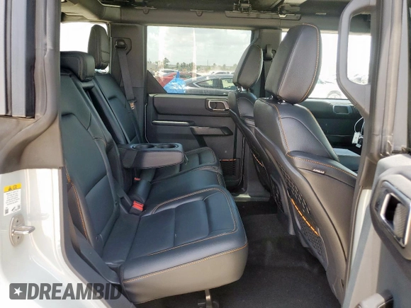 2024 Ford Bronco Badlands with VIN 1FMEE9BP4RLA84742, listed as a Copart auction lot 61963995 with 828 mi miles and Salvage title. Bid and sale history available at DreamBid. Image 11.
