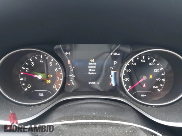 2018 Jeep Compass Limited с VIN 3C4NJDCB5JT349229, выставлен на аукционе IAAI как лот 42468396 с пробегом 91 298 миль миль и . История ставок и продаж доступна на DreamBid. Изображение 7.