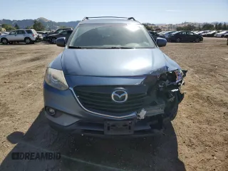 2015 Mazda CX-9 Touring with VIN JM3TB2CV1F0469009, listed as a Copart auction lot 59225785 with 93,330 mi miles and Salvage title. Bid and sale history available at DreamBid. Image 5.