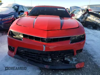 2015 Chevrolet Camaro LT with VIN 2G1FF3D37F9255198, listed as a Copart auction lot 88088185 with 107,736 mi miles and Clean Title. Bid and sale history available at carsss.com. Image 5.