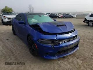 2021 Dodge Charger Scat Pack with VIN 2C3CDXGJ4MH570369, listed as a Copart auction lot 83519714 with 81,261 mi miles and Salvage Title. Bid and sale history available at DreamBid. Image 11.