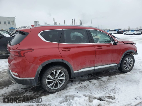 2019 Hyundai Santa Fe Preferred z VIN 5NMS3CAA7KH115061, wystawiony jako Copart lot #46473095 z przebiegiem 94 430 mil mil oraz Szkoda całkowita • Salvage title. Historia ofert i sprzedaży dostępna na DreamBid. Obrazek 3.