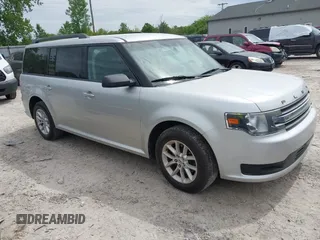 2013 Ford Flex SE z VIN 2FMGK5B85DBD27275, wystawiony jako IAAI lot #42248657 z przebiegiem 180 969 mil mil oraz . Historia ofert i sprzedaży dostępna na DreamBid. Obrazek 1.