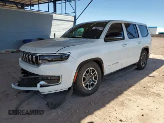 2024 Jeep Wagoneer Series II with VIN 1C4SJVBP4RS107812, listed as a Copart auction lot 56252335 with 14,157 mi miles and Salvage title. Bid and sale history available at DreamBid. Image 1.