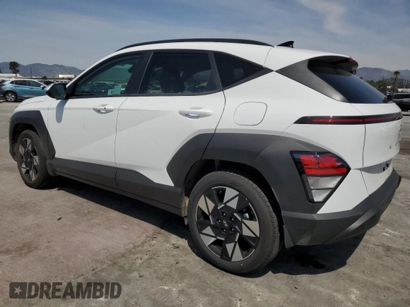 2024 Hyundai Kona SEL with VIN KM8HB3AB9RU166971, listed as a Copart auction lot 49920015 with 7,674 mi miles and Salvage Title. Bid and sale history available at carsss.com. Image 2.