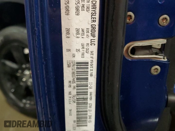 2011 Ram 1500 ST with VIN 1D7RV1GT0BS574495, listed as a Copart auction lot 49590025 with 153,084 mi miles and Salvage Title. Bid and sale history available at carsss.com. Image 12.