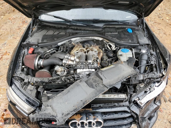 2016 Audi S6 Prestige z VIN WAUH2AFC8GN131045, wystawiony jako Copart lot #80532794 z przebiegiem 98 827 mil mil oraz Szkoda całkowita • Salvage title. Historia ofert i sprzedaży dostępna na DreamBid. Obrazek 12.