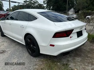 2018 Audi S7 Prestige with VIN WAU2FAFC0JN010706, listed as a Copart auction lot 81540284 with 56,208 mi miles and Salvage Title. Bid and sale history available at carsss.com. Image 3.