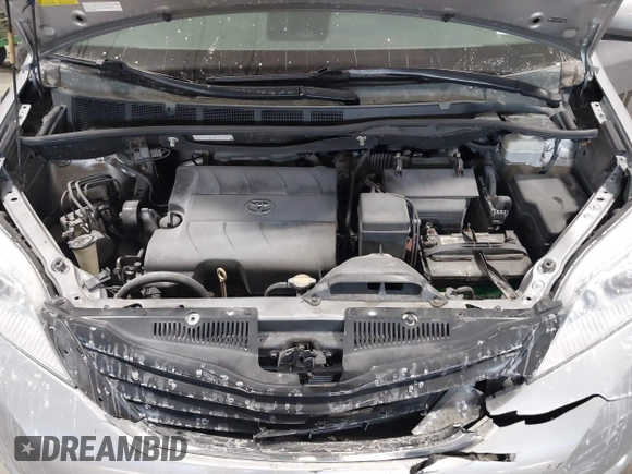 2013 Toyota Sienna LE with VIN 5TDJK3DC0DS056429, listed as a IAAI auction lot 41633193 with 167,321 mi miles and . Bid and sale history available at DreamBid. Image 10.