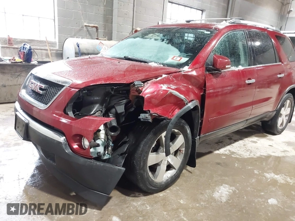 2011 GMC Acadia SLT1 with VIN 1GKKVRED3BJ332557, listed as a IAAI auction lot 41469715 with 201,252 mi miles and . Bid and sale history available at DreamBid. Image 6.