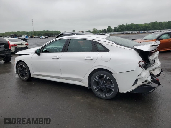 2022 Kia K5 GT-Line z VIN 5XXG64J20NG122075, wystawiony jako Copart lot #56356875 z przebiegiem 54 554 mil mil oraz Szkoda całkowita • Salvage title. Historia ofert i sprzedaży dostępna na DreamBid. Obrazek 2.