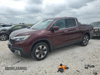 2019 Honda Ridgeline RTL-E with VIN 5FPYK3F70KB002068, listed as a Copart auction lot 54766055 with 109,131 mi miles and Clean title. Bid and sale history available at DreamBid. Image 1.
