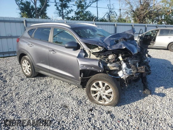 2021 Hyundai Tucson Value with VIN KM8J33A49MU343320, listed as a Copart auction lot 50803645 with Not Provided miles and Non Repairable. Bid and sale history available at DreamBid. Image 4.