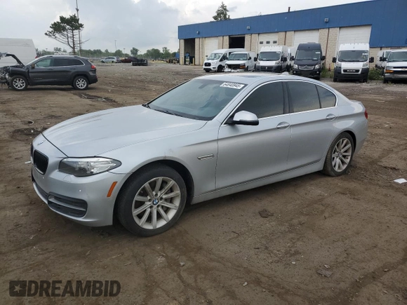 2014 BMW 5 Series 535i xDrive with VIN WBA5B3C56ED539468, listed as a Copart auction lot 64840945 with 101,542 mi miles and Clean title. Bid and sale history available at DreamBid. Image 1.