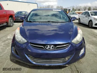 2013 Hyundai Elantra GLS with VIN 5NPDH4AE7DH288619, listed as a Copart auction lot 47264565 with 186,968 mi miles and Salvage Title. Bid and sale history available at carsss.com. Image 5.