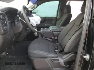 2021 Chevrolet Silverado 1500 Custom with VIN 1GCPYBEK9MZ394709, listed as a Copart auction lot 85477834 with 38,313 mi miles and Salvage Title. Bid and sale history available at DreamBid. Image 7.