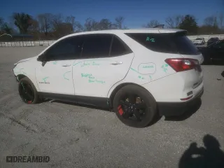 2019 Chevrolet Equinox LT with VIN 2GNAXVEX4K6162394, listed as a Copart auction lot 50049935 with 109,218 mi miles and Salvage Title. Bid and sale history available at carsss.com. Image 2.