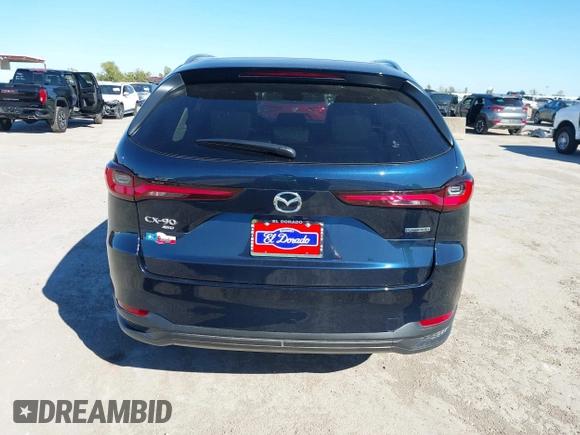 2024 Mazda CX-90 Select z VIN JM3KKAHDXR1170154, wystawiony jako IAAI lot #40852871 z przebiegiem 4 498 mil mil oraz . Historia ofert i sprzedaży dostępna na DreamBid. Obrazek 16.