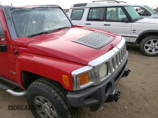 2007 Hummer H3 SUV with VIN 5GTDN13E378239403, listed as a Copart auction lot 80744784 with 351,582 mi miles and Salvage Title. Bid and sale history available at DreamBid. Image 12.